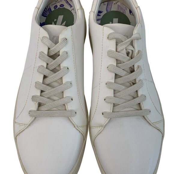 Thousand Fell Mens 9 White Sneakers Brazil GUC Comfort Breathable 7691 Recycled - Picture 4 of 13